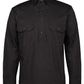 C OF C LONGREACH L/S CLOSED FRONT SHIRT 4LLC Close Front Comfort