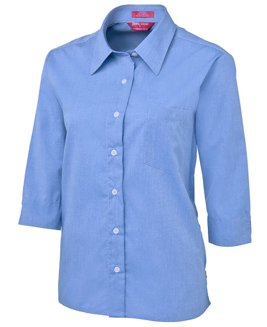 JB’S LADIES ORIGINAL 3/4 FINE CHAMBRAY SHIRT 4LSLT Relaxed corporate wear