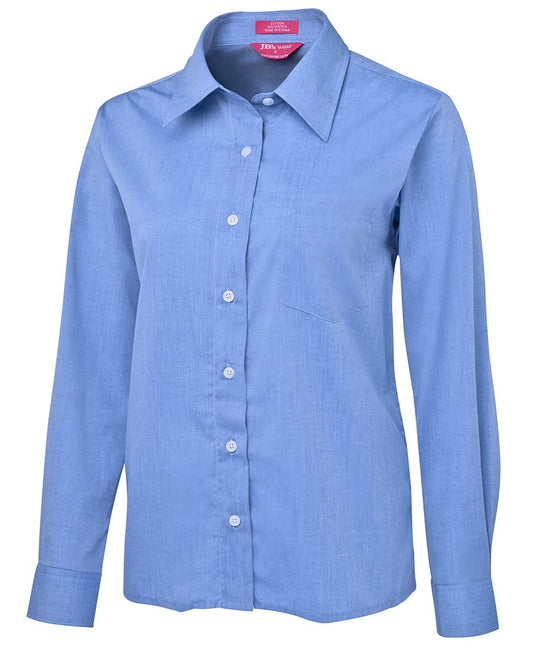 JB’S LADIES ORIGINAL L/S FINE CHAMBRAY SHIRT 4LSL Relaxed corporate wear