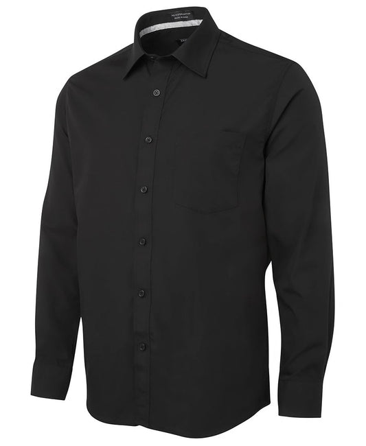 L/S CONTRAST PLACKET SHIRT 4PCSL Simple and classic.