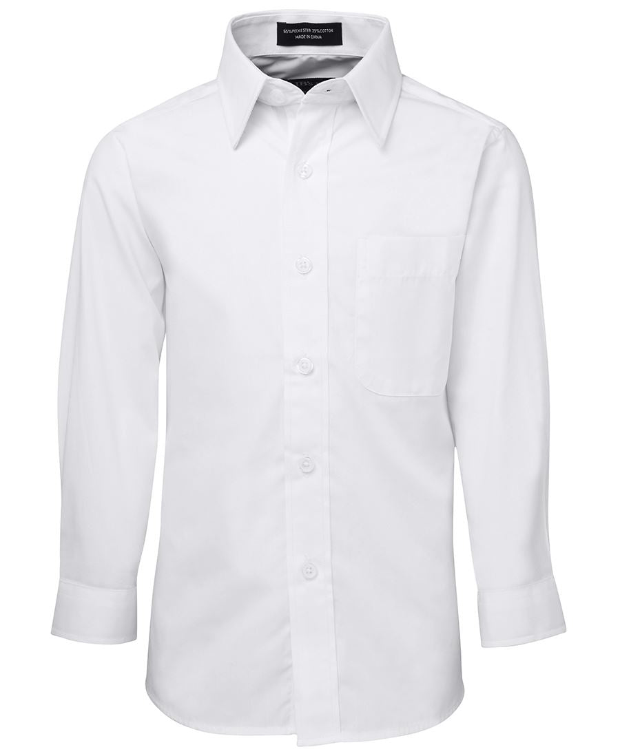 KIDS L/S & S/S POPLIN SHIRT 4PK
