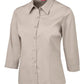 LADIES URBAN 3/4 POPLIN SHIRT 4PLU3 Form-fitting shirt