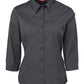 LADIES URBAN 3/4 POPLIN SHIRT 4PLU3 Form-fitting shirt