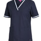 LADIES CONTRAST SCRUBS TOP 4SCT1