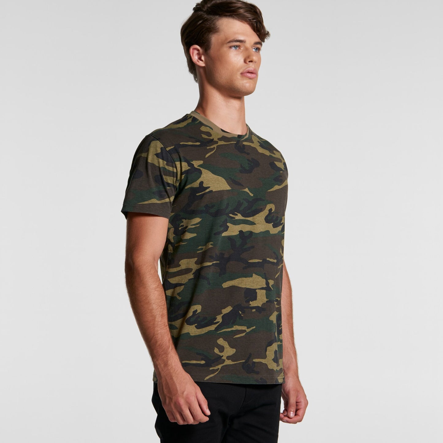 AS COLOUR MENS STAPLE CAMO TEE - 5001C