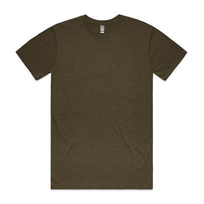 AS COLOUR MENS STAPLE MARLE TEE - 5001M