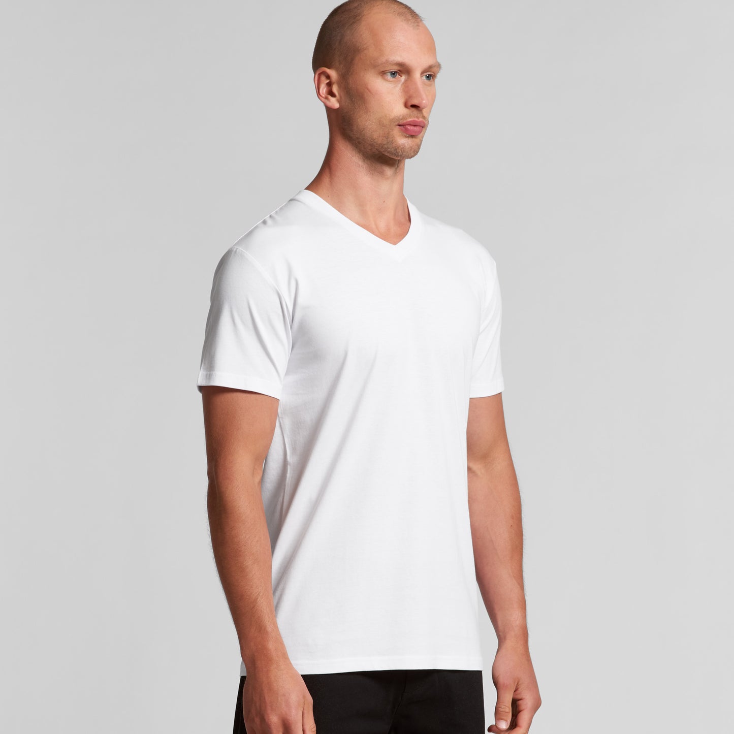 AS COLOUR MENS STAPLE V-NECK - 5001V