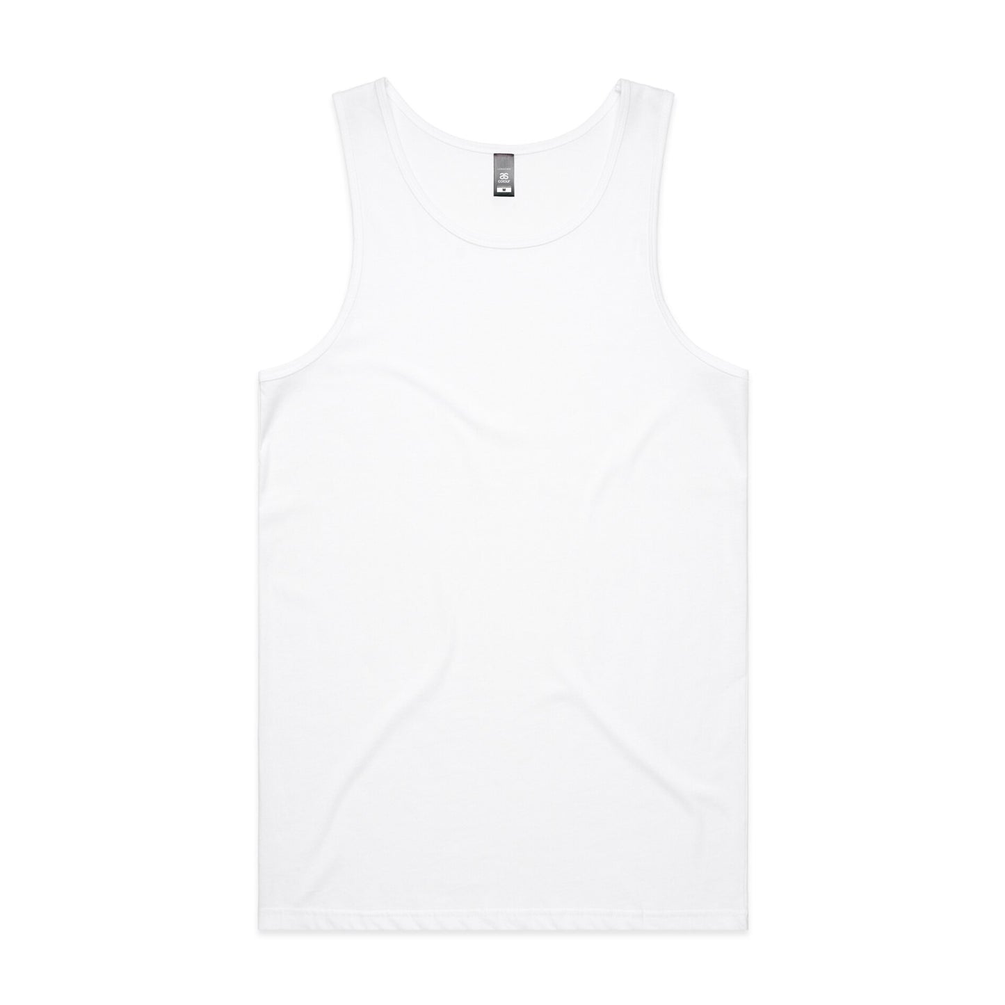 AS COLOUR MENS LOWDOWN SINGLET - 5007