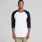 AS COLOUR MENS RAGLAN TEE - 5012