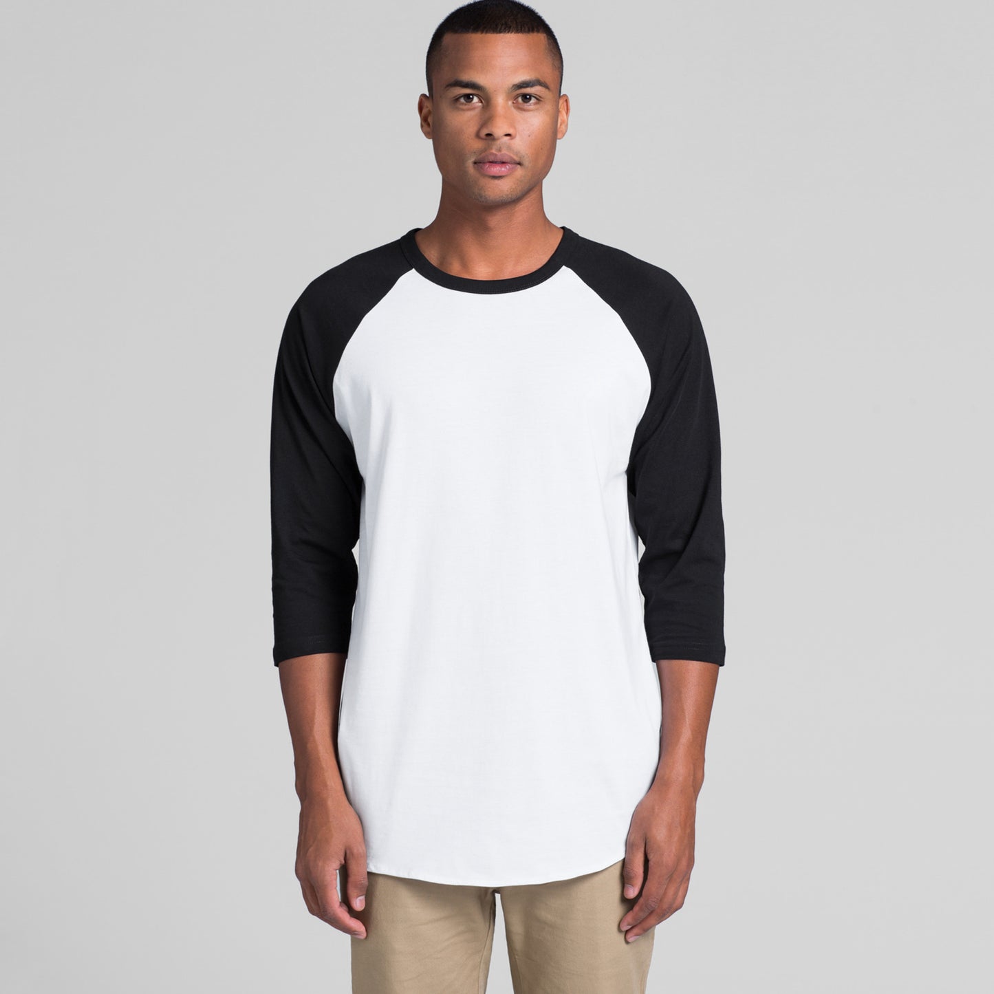 AS COLOUR MENS RAGLAN TEE - 5012