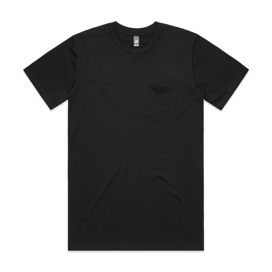 AS COLOUR MENS CLASSIC POCKET TEE - 5027