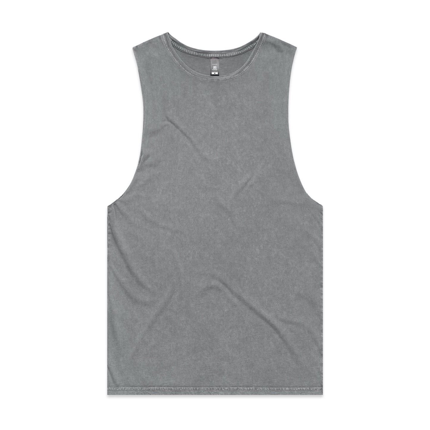 AS COLOUR MENS STONE WASH BARNARD TANK - 5039
