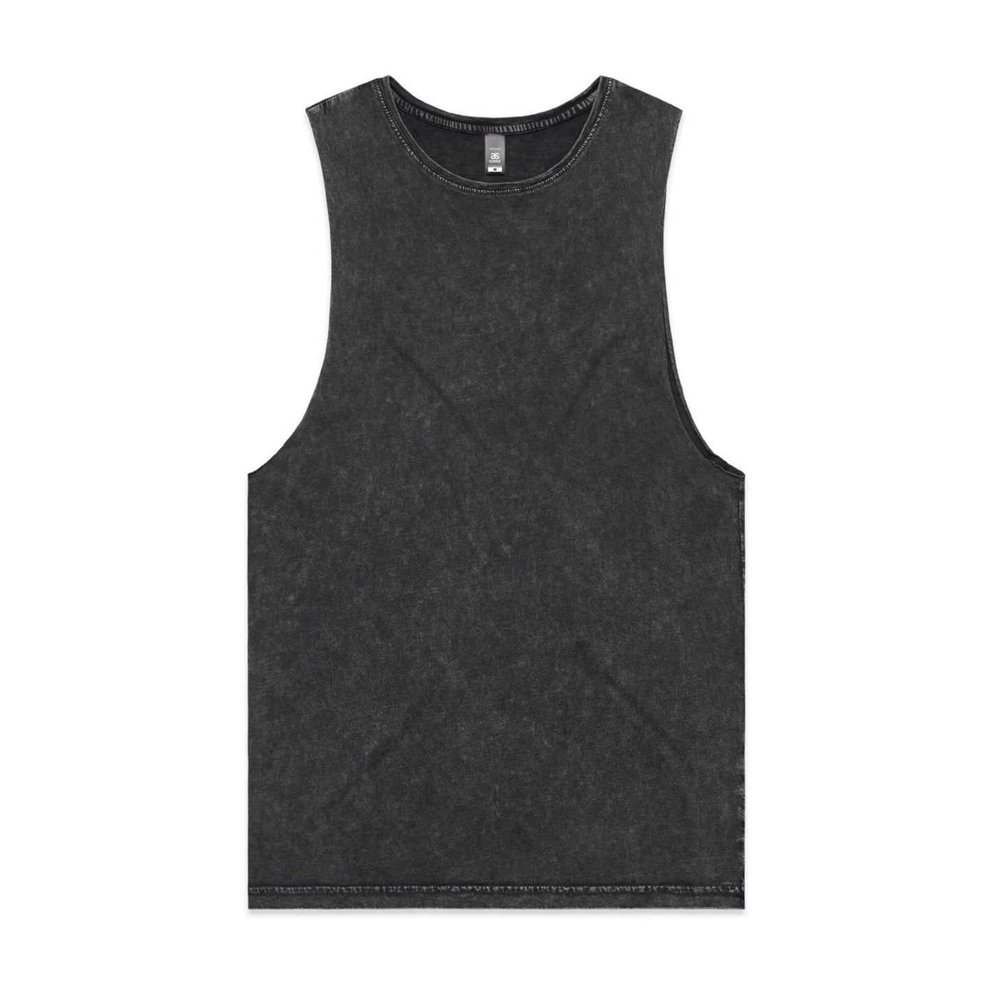 AS COLOUR MENS STONE WASH BARNARD TANK - 5039