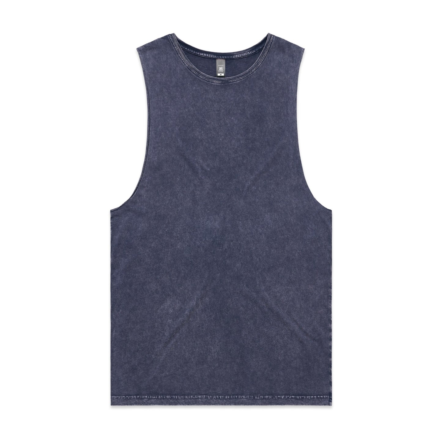 AS COLOUR MENS STONE WASH BARNARD TANK - 5039