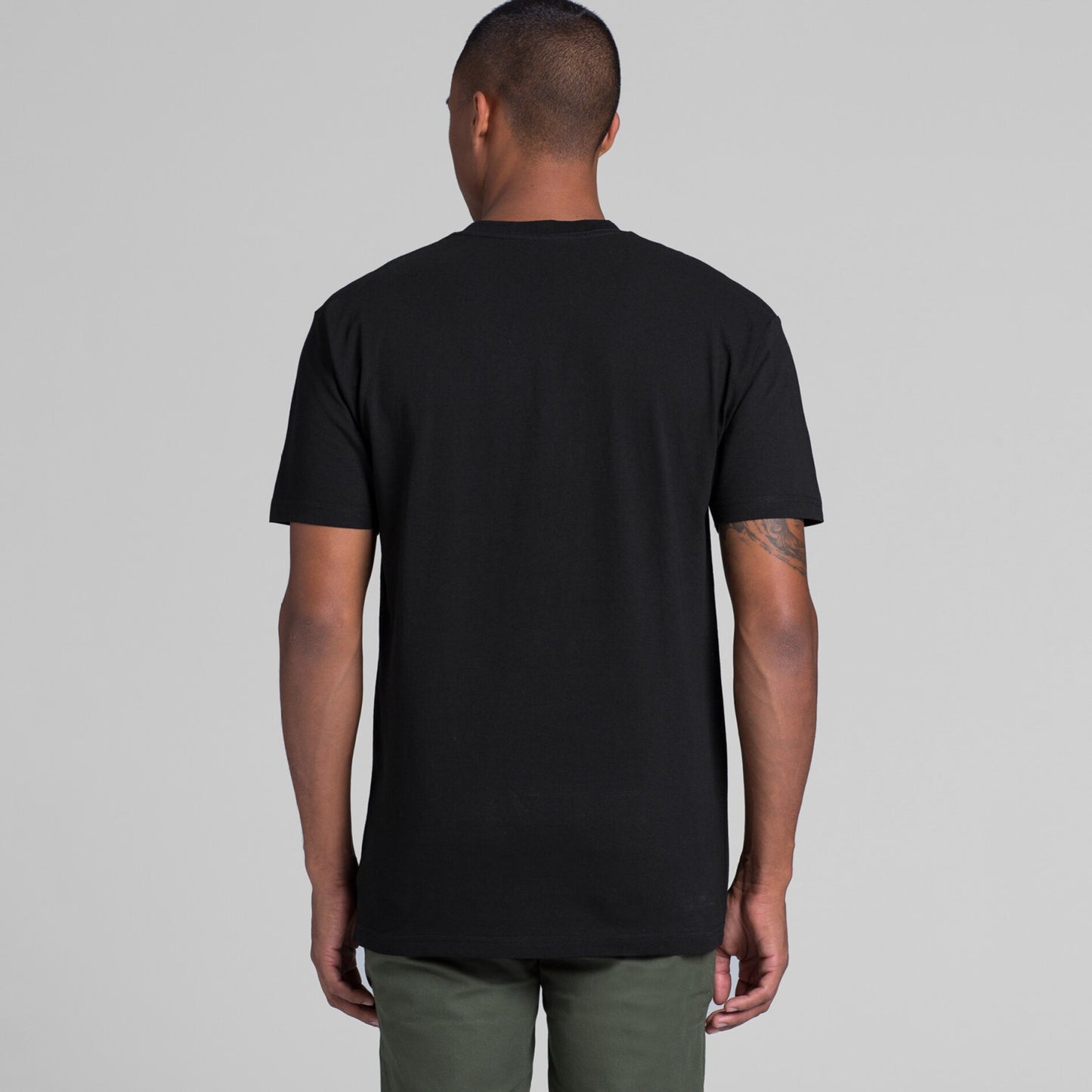 AS COLOUR MENS BLOCK TEE (4XL–5XL) - 5050B