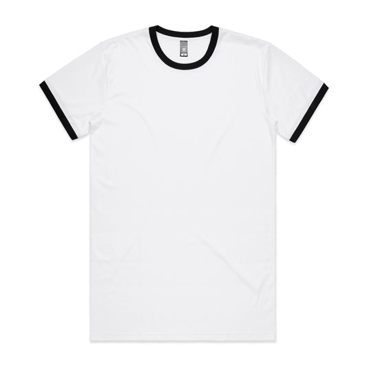 AS COLOUR MENS STAPLE RINGER TEE - 5053