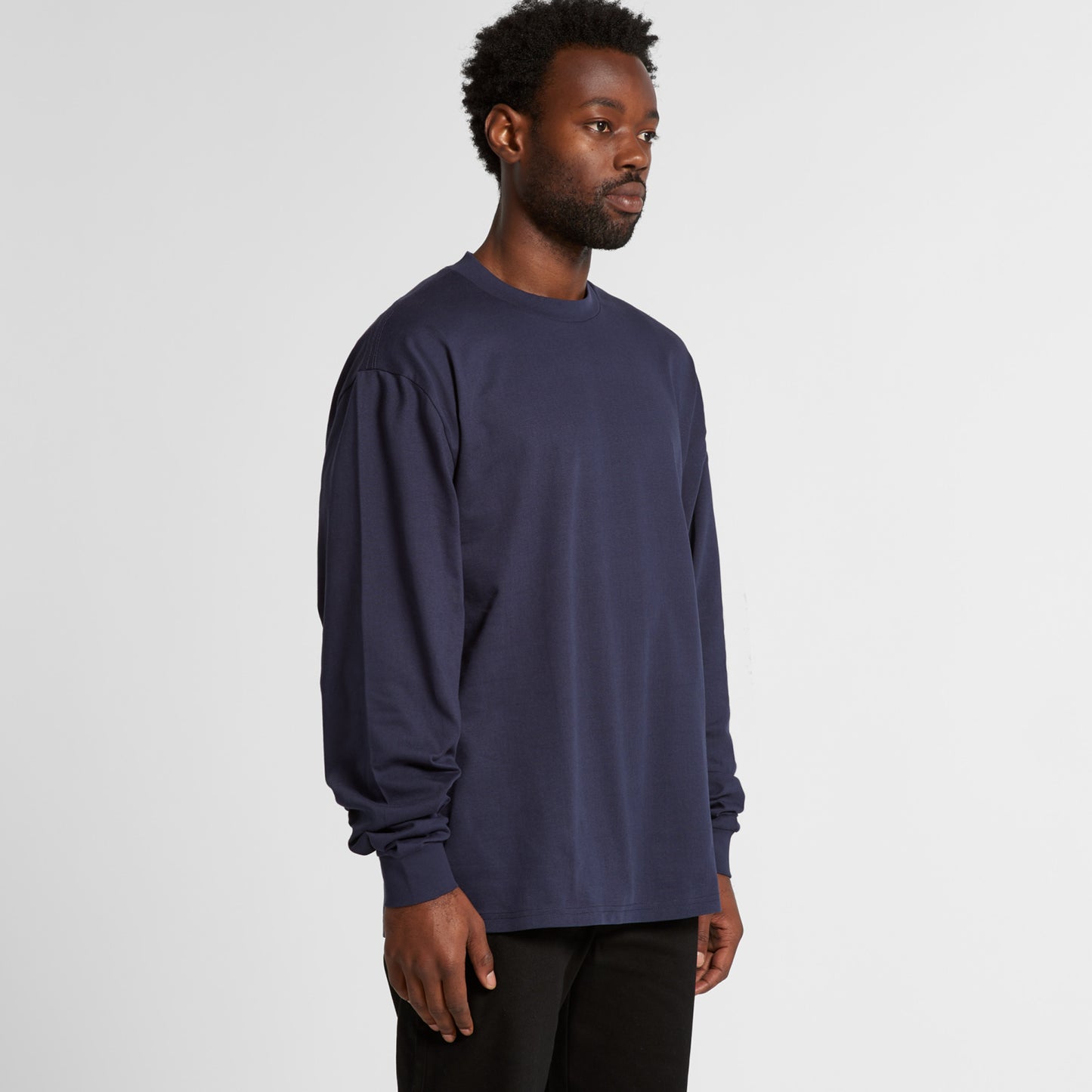 AS COLOUR MENS HEAVY L/S TEE - 5081