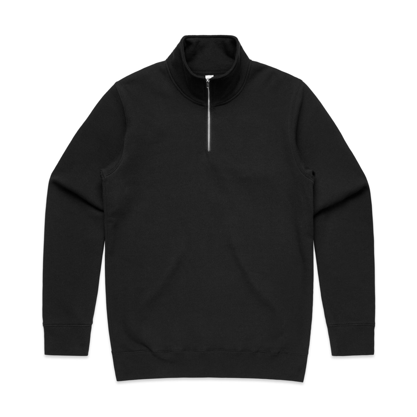 AS COLOUR MENS STENCIL HALF ZIP - 5125