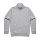 AS COLOUR MENS STENCIL HALF ZIP - 5125