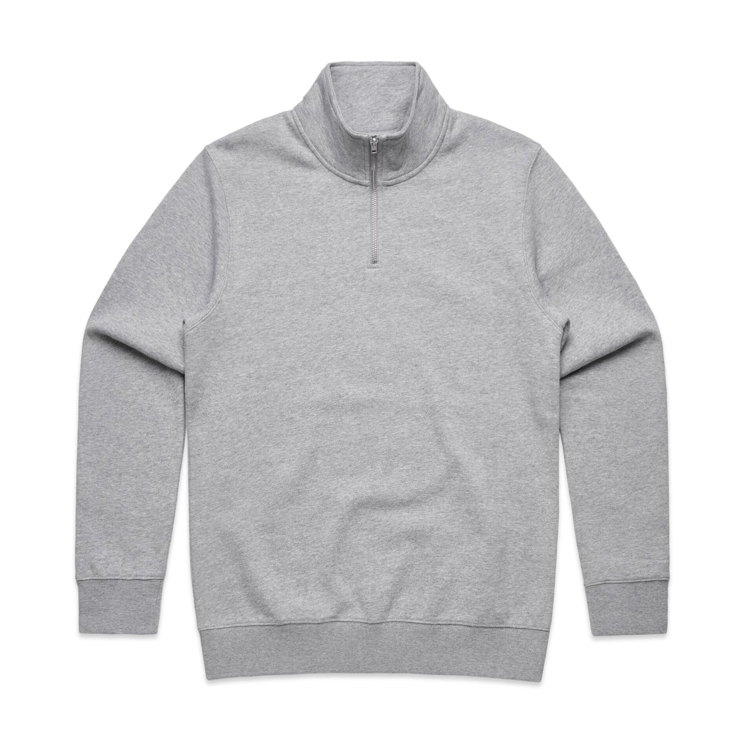 AS COLOUR MENS STENCIL HALF ZIP - 5125