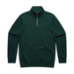 AS COLOUR MENS STENCIL HALF ZIP - 5125