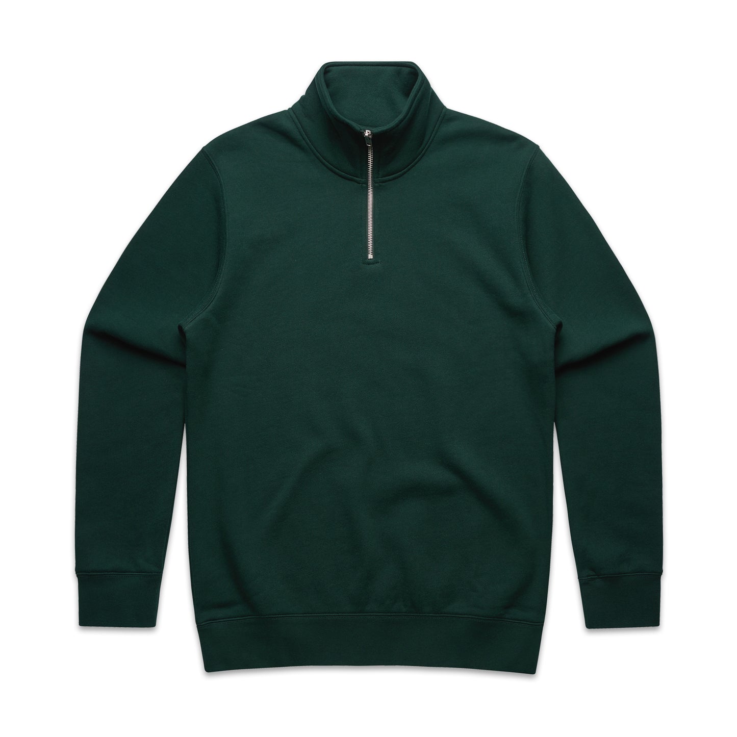 AS COLOUR MENS STENCIL HALF ZIP - 5125