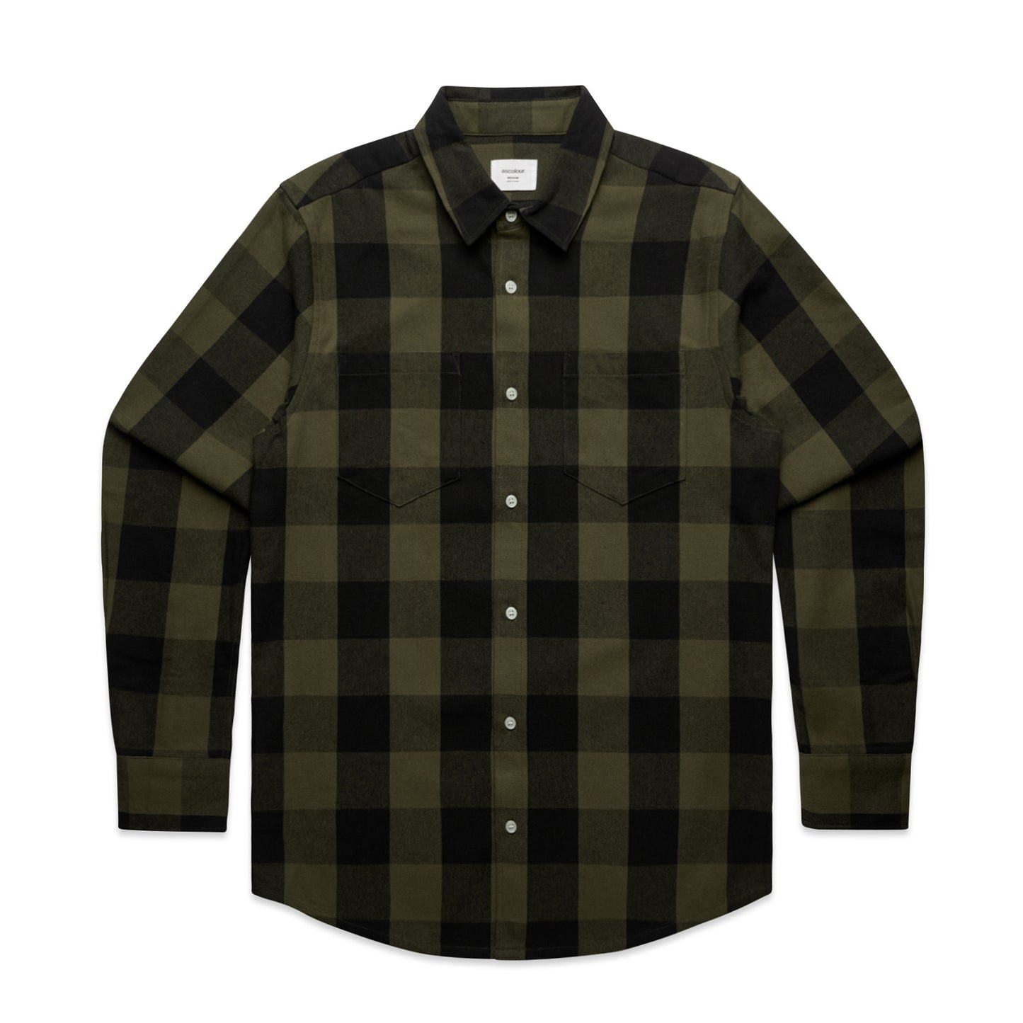 AS COLOUR MENS CHECK SHIRT - 5417
