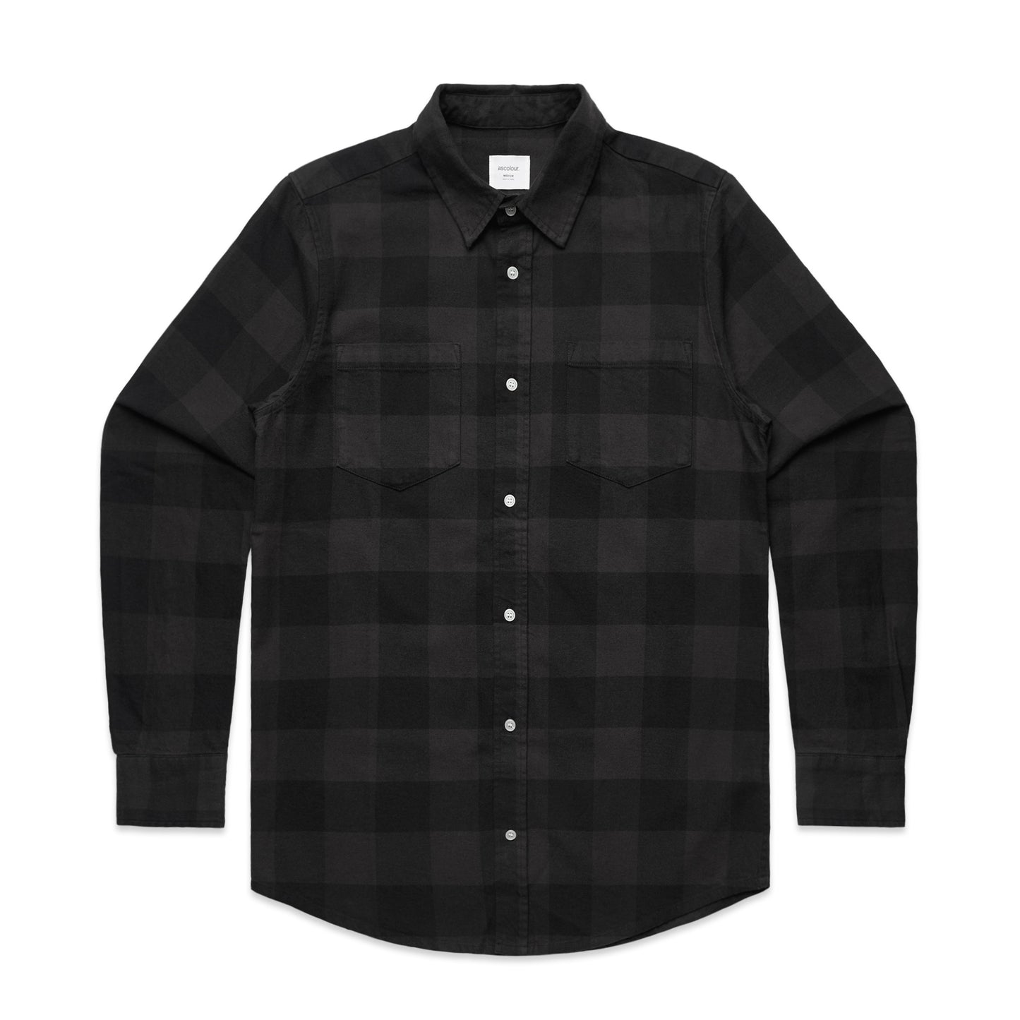 AS COLOUR MENS CHECK SHIRT - 5417