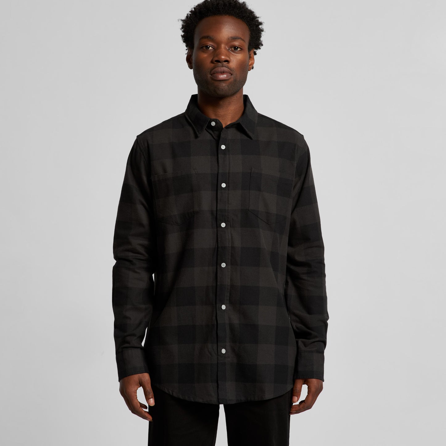 AS COLOUR MENS CHECK SHIRT - 5417
