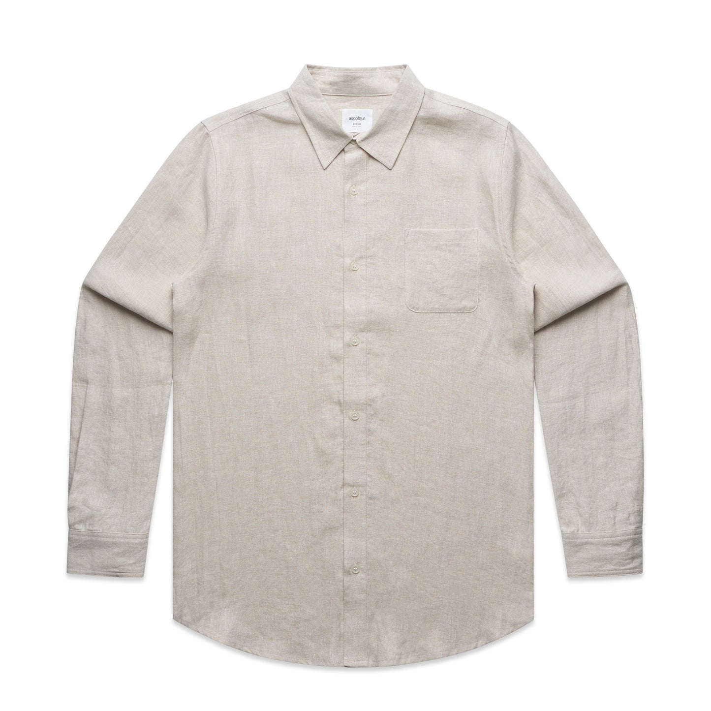AS COLOUR MENS LINEN SHIRT - 5418