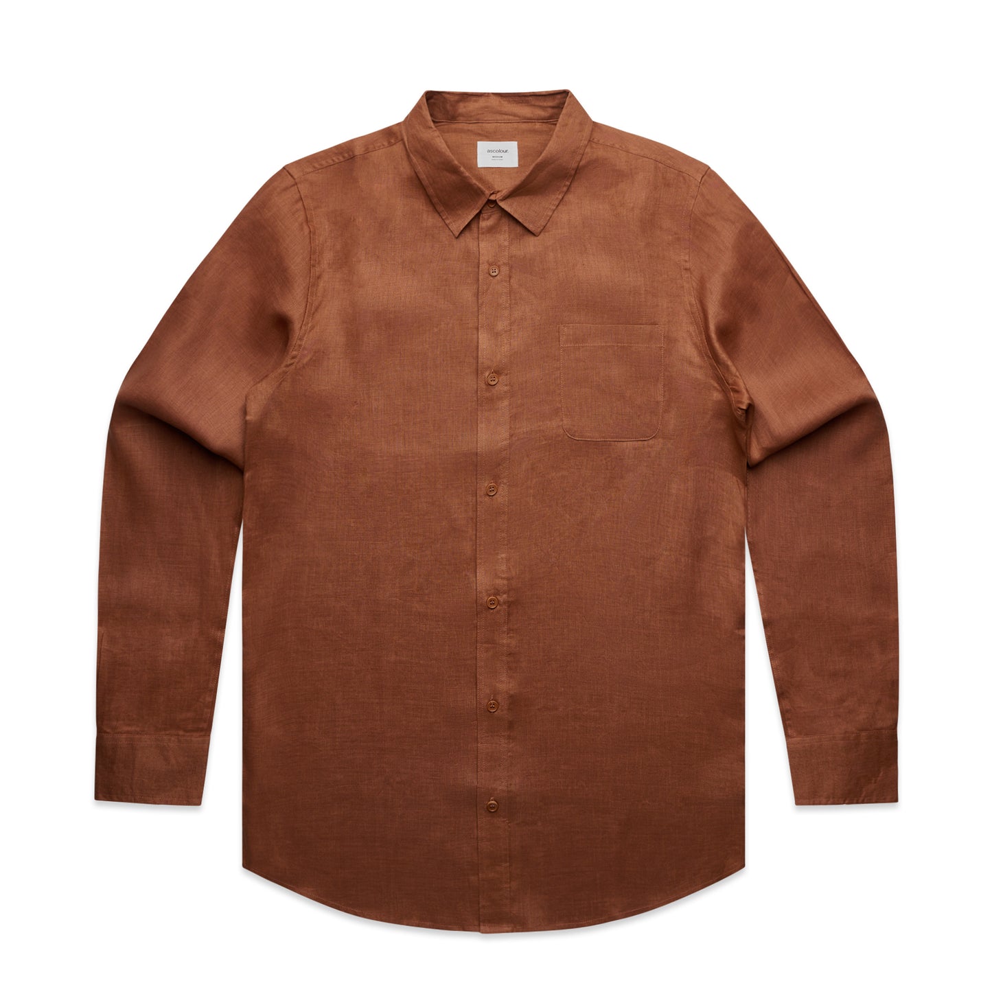 AS COLOUR MENS LINEN SHIRT - 5418