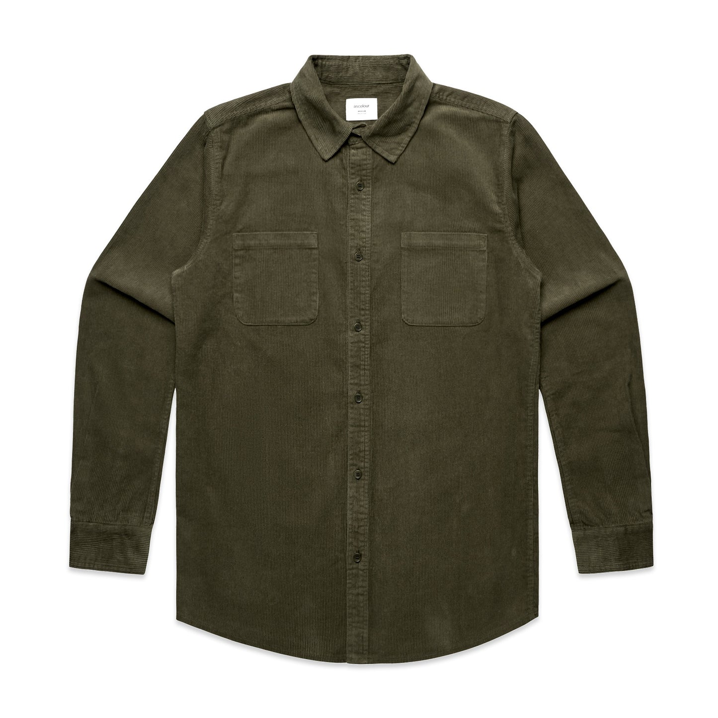 AS COLOUR MENS CORDUROY SHIRT - 5419