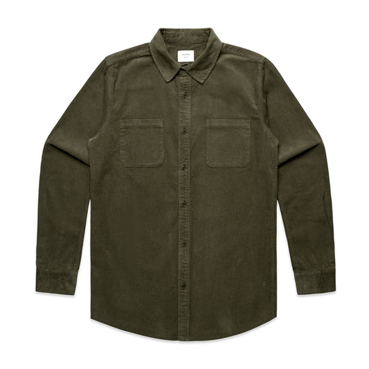 AS COLOUR MENS CORDUROY SHIRT - 5419