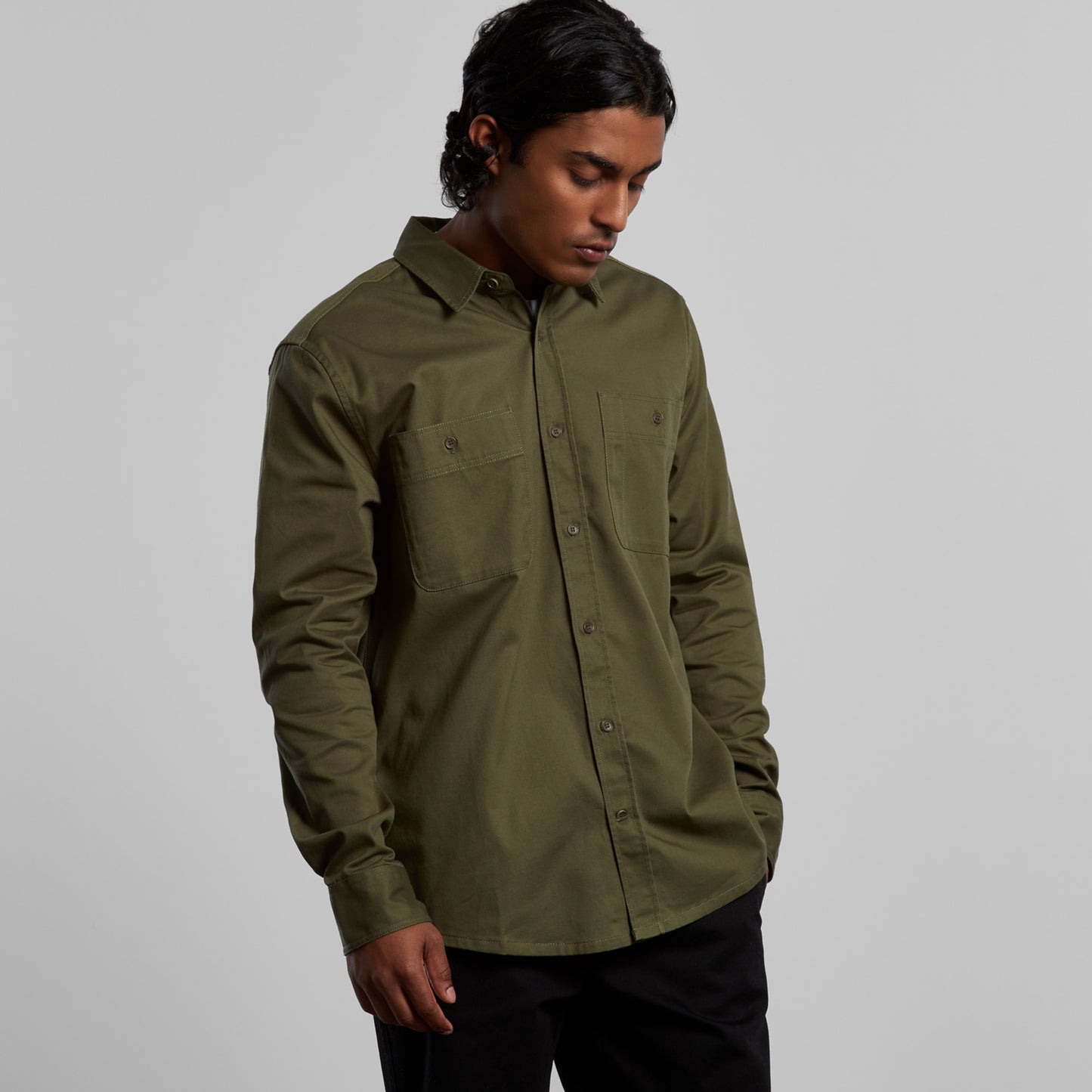 AS COLOUR MENS WORK SHIRT - 5422