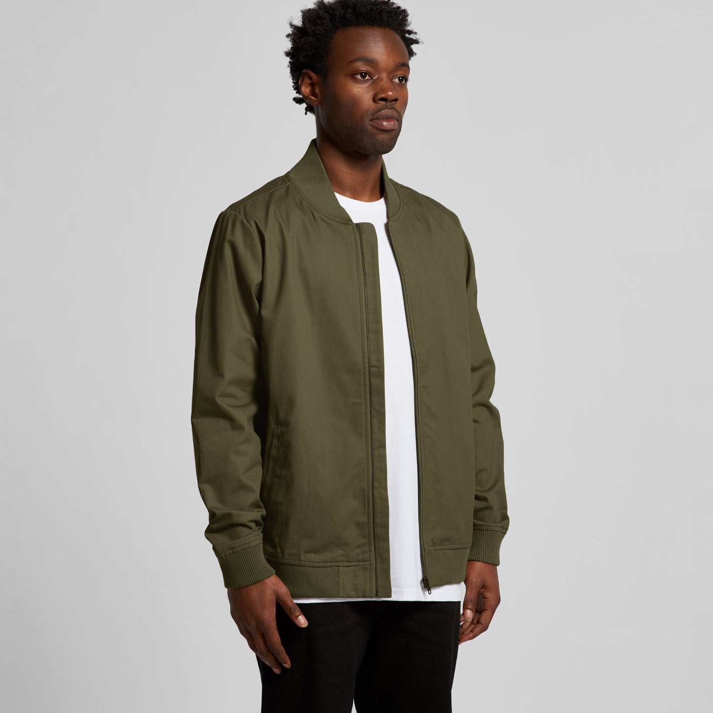AS COLOUR MENS BOMBER JACKET - 5506