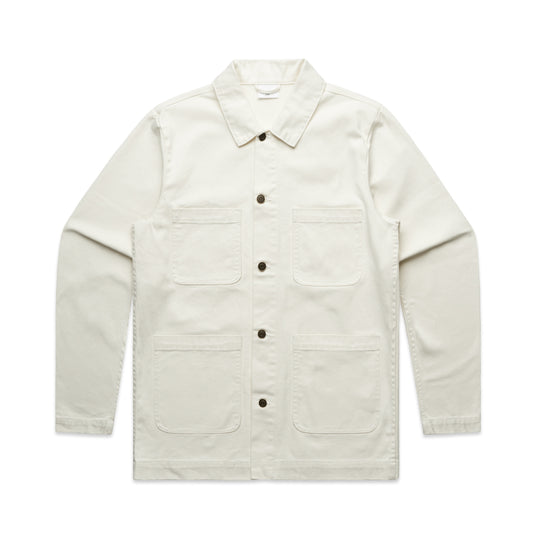AS COLOUR MENS DENIM CHORE JACKET - 5581