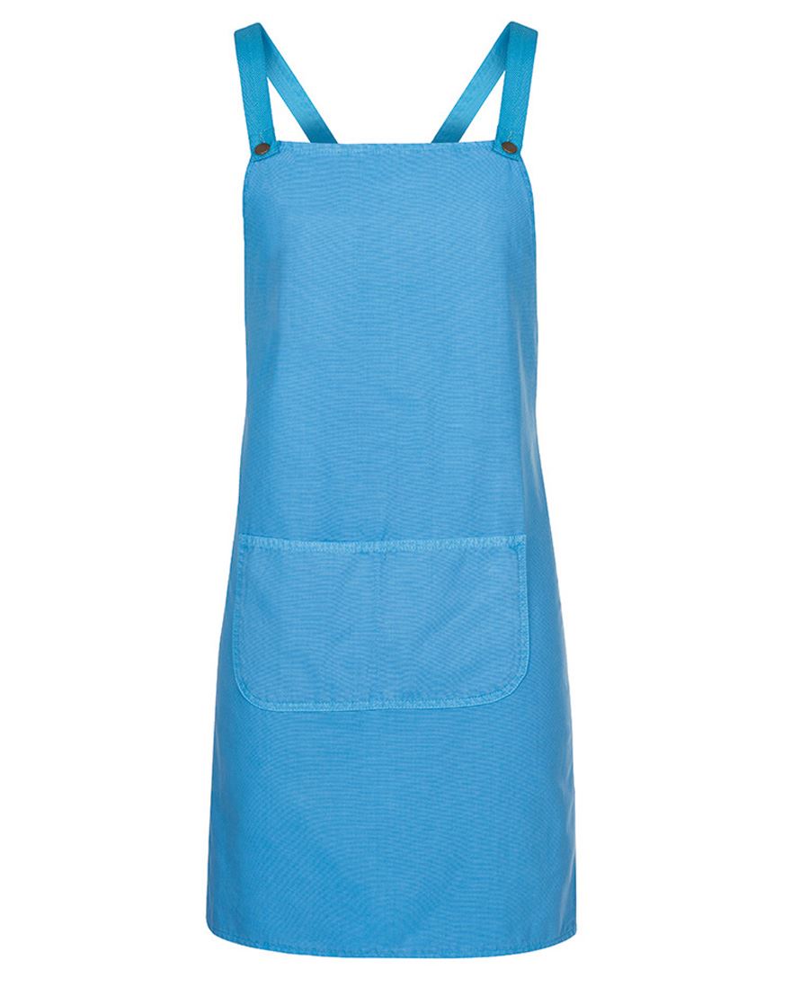 CROSS BACK CANVAS APRON (WITHOUT STRAPS) 5ACBC Vibrant modern style canvas apron