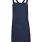 CROSS BACK CANVAS APRON (WITHOUT STRAPS) 5ACBC Vibrant modern style canvas apron