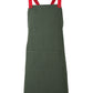 CROSS BACK CANVAS APRON (WITHOUT STRAPS) 5ACBC Vibrant modern style canvas apron