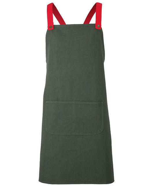 CROSS BACK CANVAS APRON (WITHOUT STRAPS) 5ACBC Vibrant modern style canvas apron