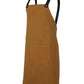 CROSS BACK CANVAS APRON (WITHOUT STRAPS) 5ACBC Vibrant modern style canvas apron