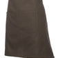 WAIST CANVAS APRON (INCLUDING STRAP) 5ACW Heavy weight canvas waist apron, perfect for busy cafes.