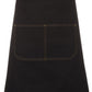 WAIST DENIM APRON (INCLUDING STRAP) 5ADW Durable Denim, ready for cafe life.