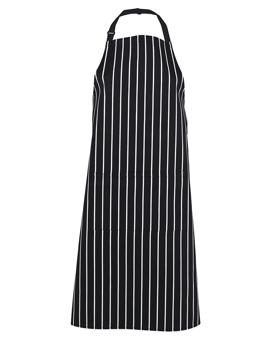 BIB STRIPED APRON WITH POCKET 5BS We've got your covered