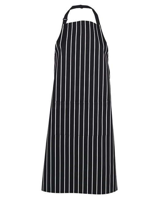 BIB STRIPED APRON WITH POCKET 5BS We've got your covered