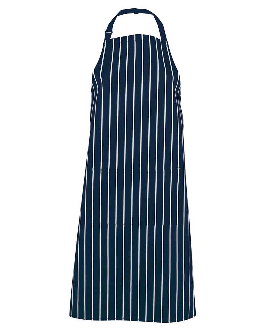 BIB STRIPED APRON WITH POCKET 5BS We've got your covered