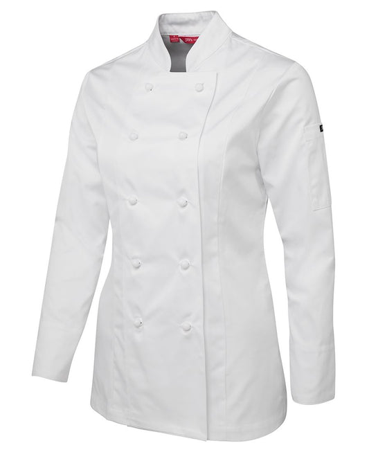 LADIES L/S CHEF'S JACKET 5CJ1