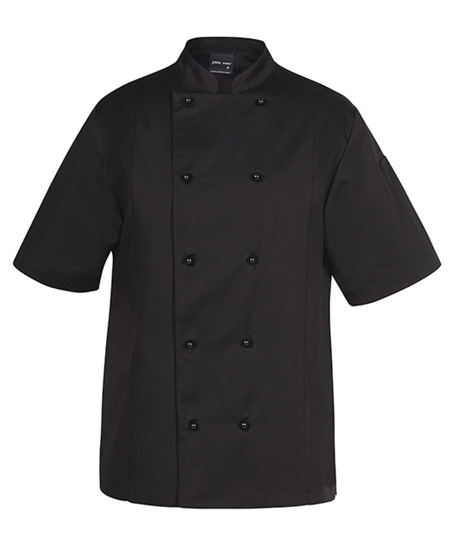 VENTED CHEF'S S/S JACKET 5CVS