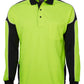 HI VIS L/S ARM PANEL POLO 6AP4L Contemporary design