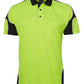 HI VIS S/S ARM PANEL POLO 6AP4S Panel design